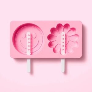 ⚡️🚚 MOVING SALE! 🌸 NWT Stoney Clover Lane Smiley & Daisy Silicone Popsicle Mold